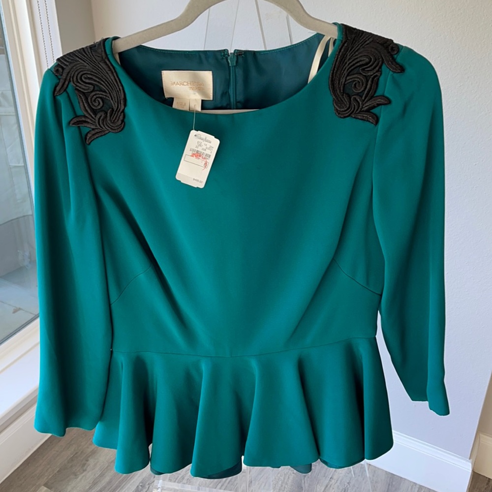 Marchese Peplum Top